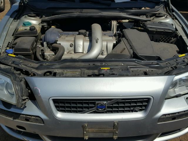 YV1RH527272629470 - 2007 VOLVO S60 R SILVER photo 7