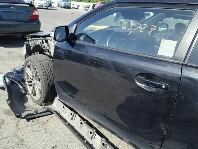 JTKJF5C73C3042201 - 2012 TOYOTA SCION TC 黑色 照片 10