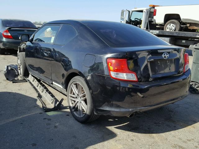 JTKJF5C73C3042201 - 2012 TOYOTA SCION TC 黑色 照片 3