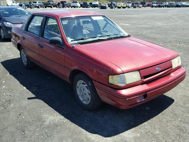 1FAPP36X0NK102626 - 1992 FORD TEMPO GL RED photo 1