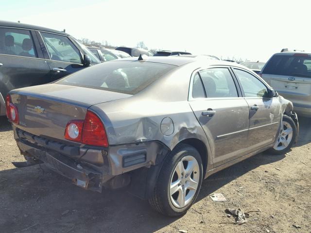 1G1ZB5E0XCF208601 - 2012 CHEVROLET MALIBU LS 灰色 照片 4