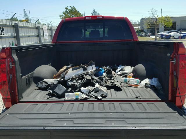 5TFRY5F19FX175697 - 2015 TOYOTA TUNDRA DOU RED photo 9