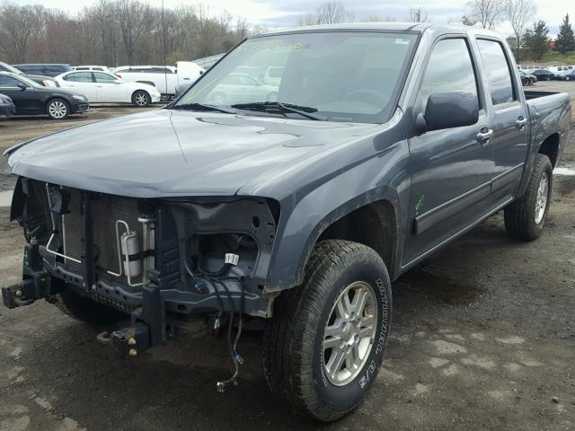 1GCHTCFE0C8146564 - 2012 CHEVROLET COLORADO L GRAY photo 2