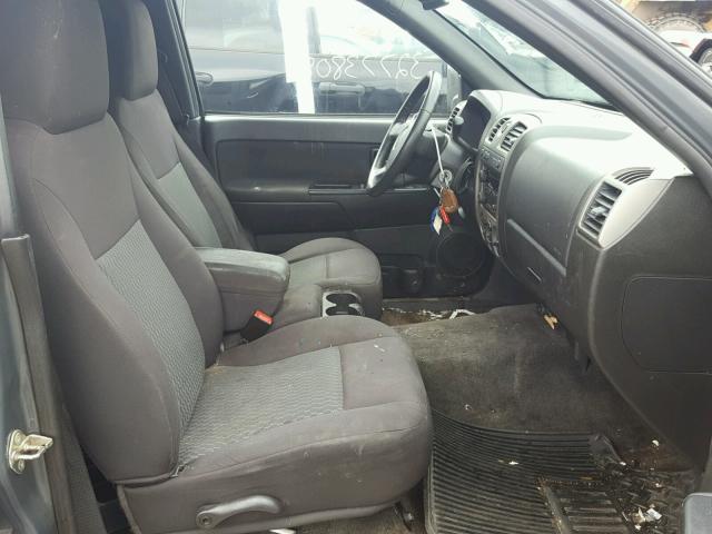 1GCHTCFE0C8146564 - 2012 CHEVROLET COLORADO L GRAY photo 5