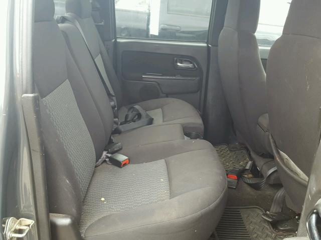 1GCHTCFE0C8146564 - 2012 CHEVROLET COLORADO L GRAY photo 6