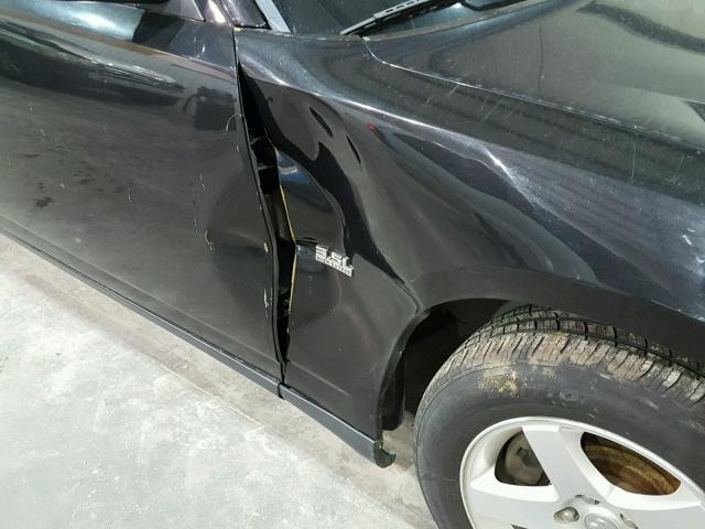 2B3KA43G68H265598 - 2008 DODGE CHARGER BLACK photo 9