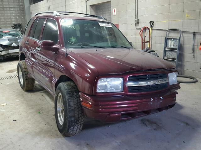 2CNBJ634936933622 - 2003 CHEVROLET TRACKER LT MAROON photo 1