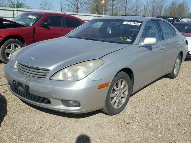 JTHBA30G545037735 - 2004 LEXUS ES 330 SILVER photo 2