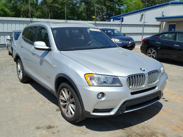 5UXWX9C53D0A26326 - 2013 BMW X3 XDRIVE2 GRAY photo 1