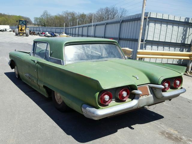 H9YH123910 - 1959 FORD THUNDERBIR GREEN photo 3