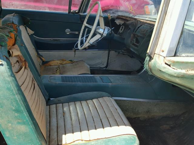 H9YH123910 - 1959 FORD THUNDERBIR GREEN photo 5