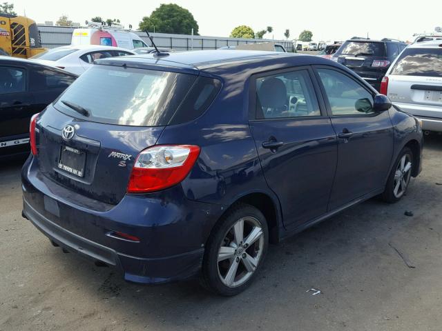 2T1KE40E99C003883 - 2009 TOYOTA COROLLA MA BLUE photo 4