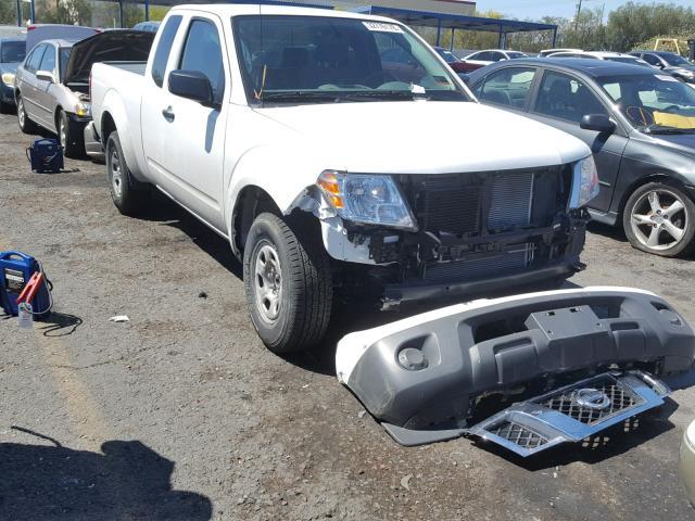1N6BD0CT1HN763689 - 2017 NISSAN FRONTIER S WHITE photo 1