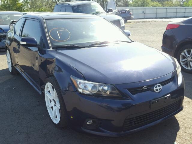 JTKJF5C75C3037405 - 2012 TOYOTA SCION TC 蓝色 照片 1