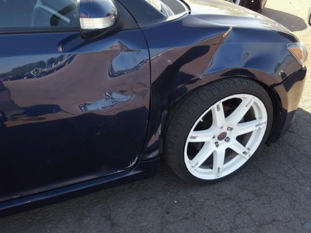 JTKJF5C75C3037405 - 2012 TOYOTA SCION TC 蓝色 照片 9