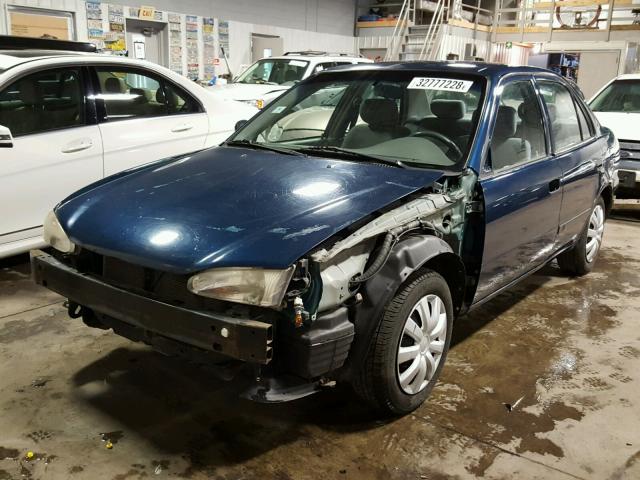 1Y1SK52861Z404772 - 2001 CHEVROLET GEO PRIZM 蓝色 照片 2