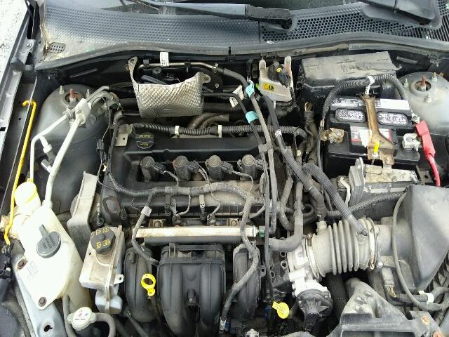 1FAHP35N89W233709 - 2009 FORD FOCUS SE GRAY photo 7