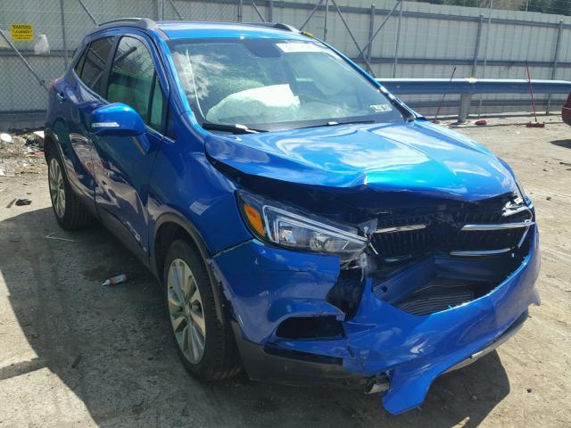 KL4CJASB9JB507560 - 2018 BUICK ENCORE PRE BLUE photo 1