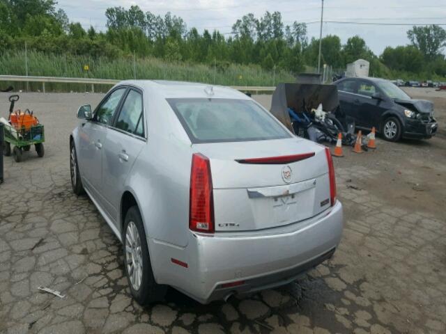 1G6DC5E58C0148723 - 2012 CADILLAC CTS SILVER photo 3