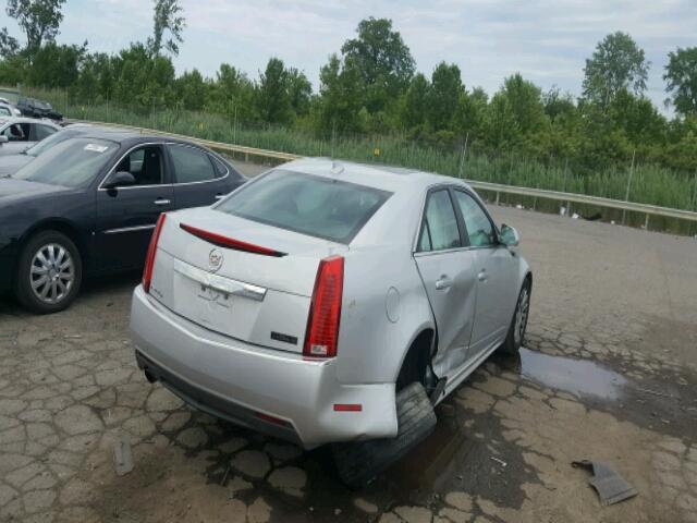 1G6DC5E58C0148723 - 2012 CADILLAC CTS SILVER photo 4