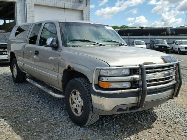 1GCEK19T4YE101978 - 2000 CHEVROLET SILVERADO TAN photo 1