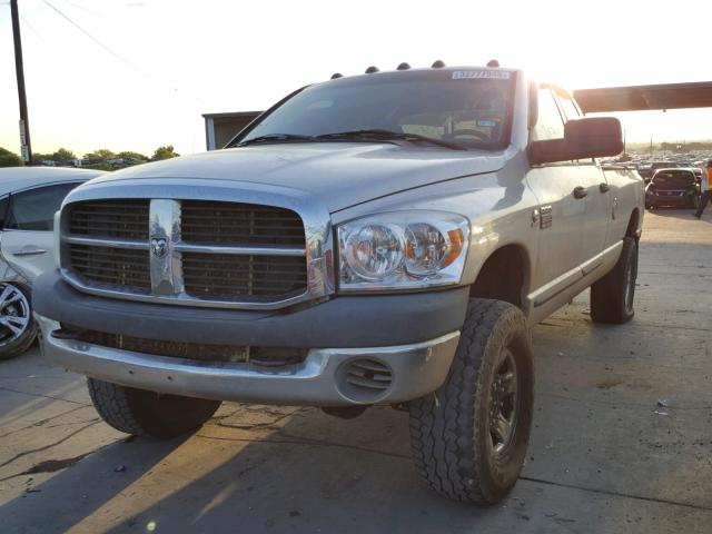 3D7KS28A18G133102 - 2008 DODGE RAM 2500 S SILVER photo 2