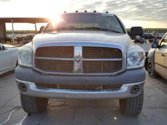 3D7KS28A18G133102 - 2008 DODGE RAM 2500 S SILVER photo 9