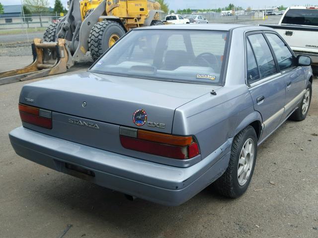 JN1FU21P9LT232026 - 1990 NISSAN STANZA BLUE photo 4