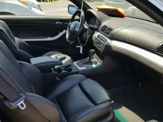 WBABW53434PL44693 - 2004 BMW 330 CI SILVER photo 5