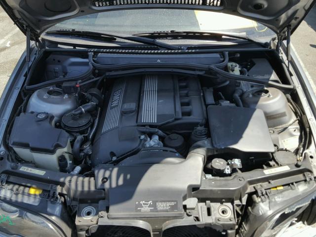 WBABW53434PL44693 - 2004 BMW 330 CI SILVER photo 7