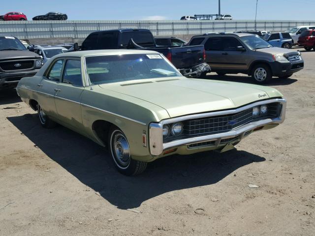 156699J289295 - 1969 CHEVROLET BELAIR GREEN photo 1