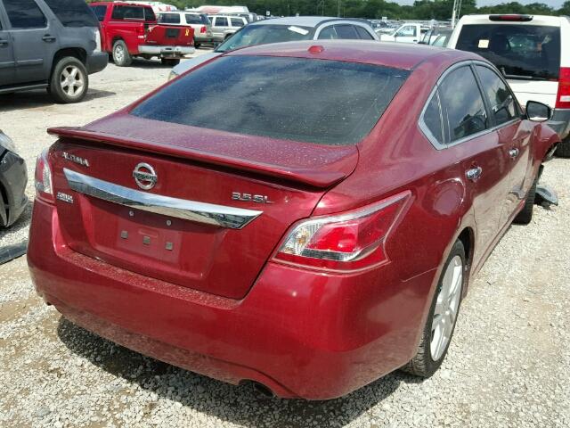 1N4BL3AP8DN467856 - 2013 NISSAN ALTIMA 3.5 MAROON photo 4