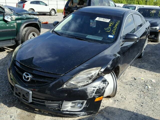 1YVHP82B595M21864 - 2009 MAZDA MAZDA6S BLACK photo 2