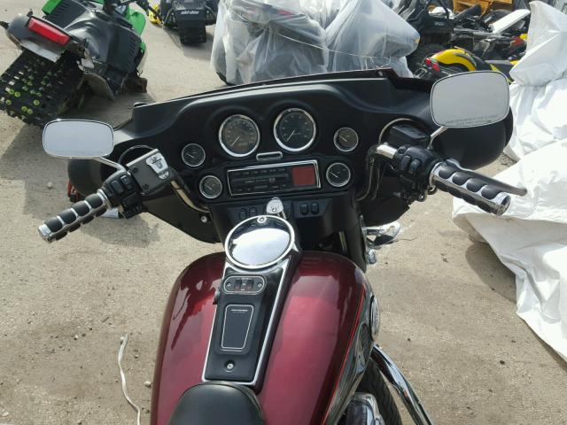 1HD1FCW13YY609633 - 2000 HARLEY-DAVIDSON FLHTCUI BURGUNDY photo 9