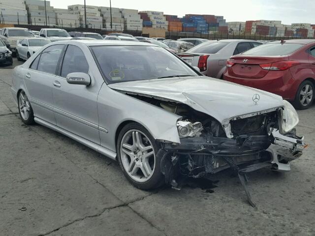 WDBNG75J36A471881 - 2006 MERCEDES-BENZ S 500 SILVER photo 1