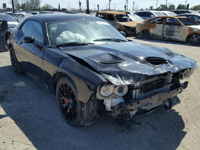 2C3CDZC94GH136996 - 2016 DODGE CHALLENGER BLACK photo 1