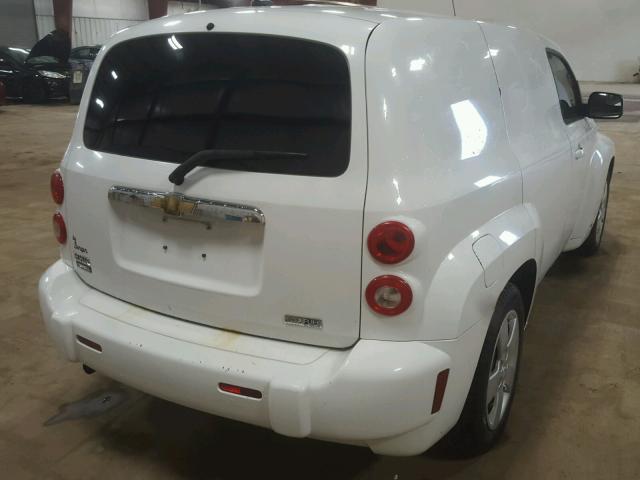 3GCCA85B69S613569 - 2009 CHEVROLET HHR PANEL WHITE photo 4