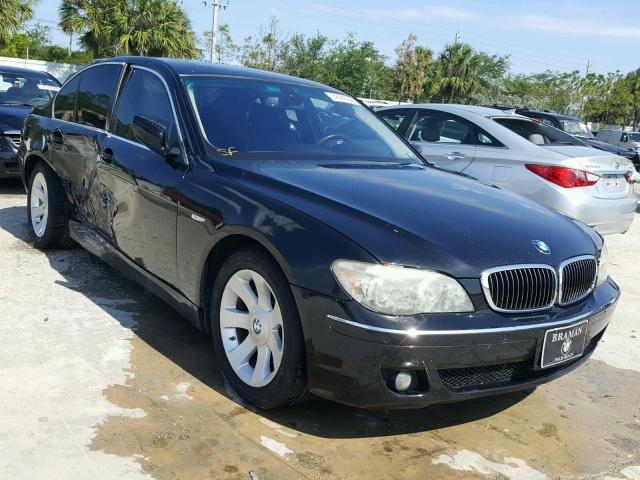 WBAHL83507DT09578 - 2007 BMW 750 I BLACK photo 1