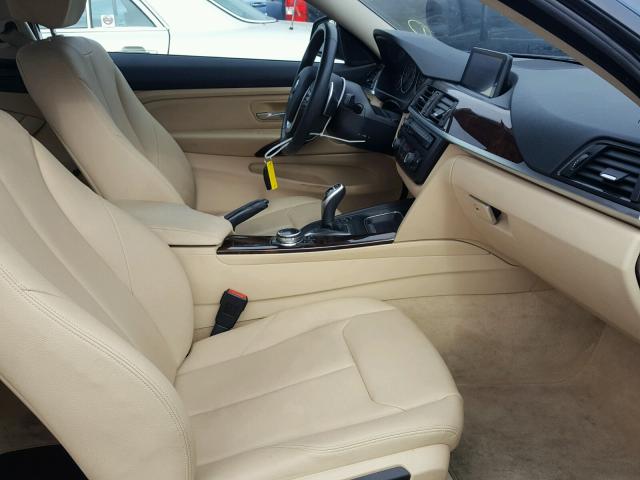 WBA3N7C58EK220221 - 2014 BMW 428 I BLUE photo 5