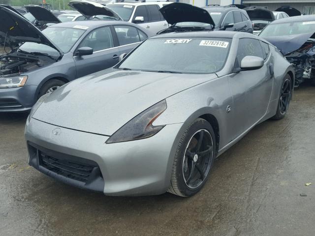 JN1AZ4EH0AM503895 - 2010 NISSAN 370Z GRAY photo 2