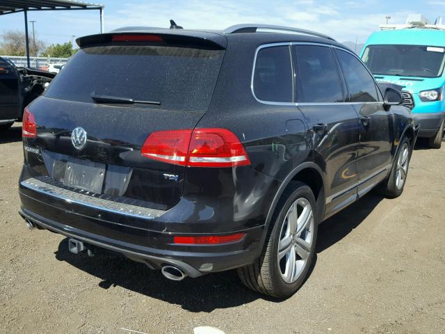 WVGDP9BP3ED013395 - 2014 VOLKSWAGEN TOUAREG TD BLACK photo 4