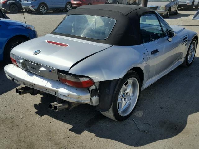 WBSCK9345YLC91479 - 2000 BMW M ROADSTER SILVER photo 4