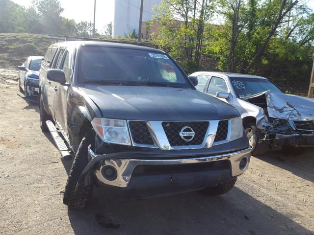 1N6AD09W37C458119 - 2007 NISSAN FRONTIER C GRAY photo 1