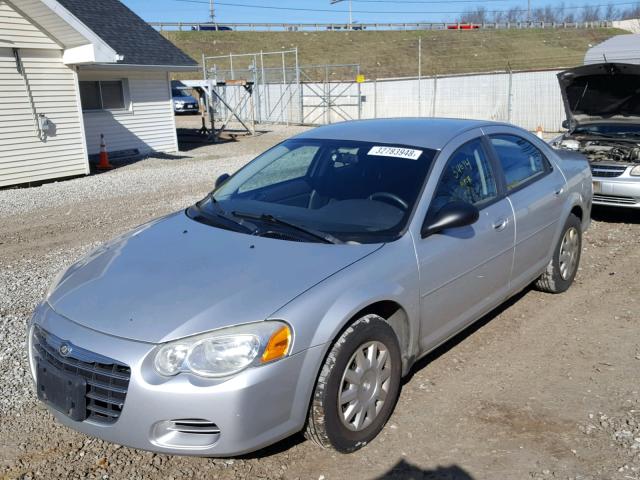 1C3EL46X36N109917 - 2006 CHRYSLER SEBRING SILVER photo 2