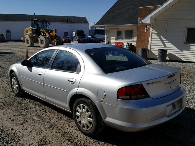 1C3EL46X36N109917 - 2006 CHRYSLER SEBRING SILVER photo 3