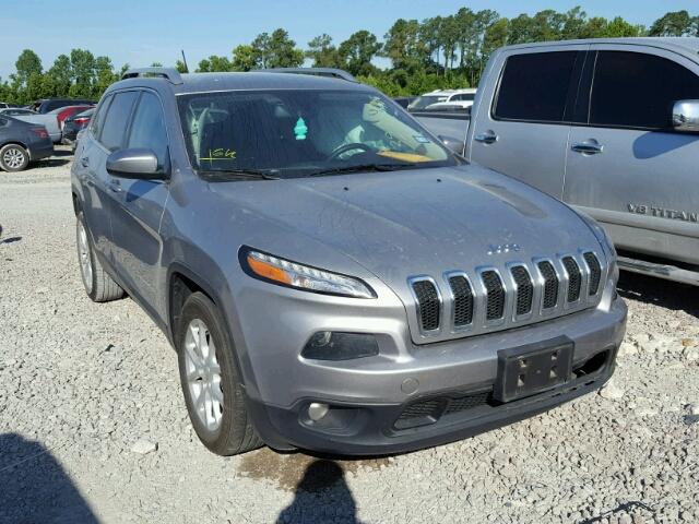 1C4PJLCB0FW573013 - 2015 JEEP CHEROKEE L GRAY photo 1