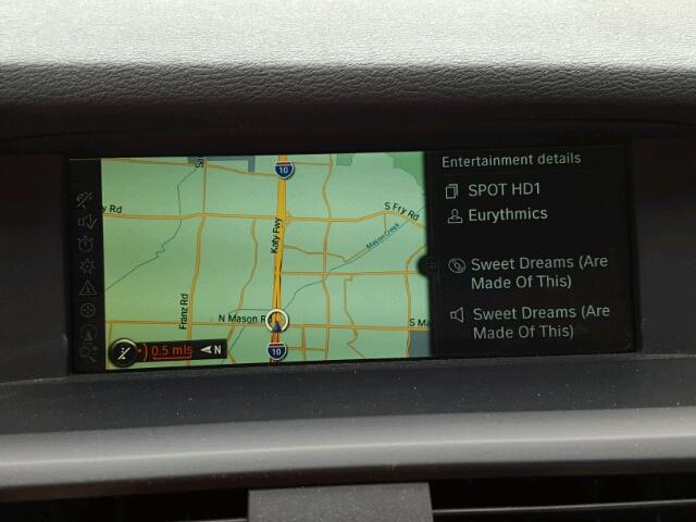 5UXWX9C52D0A24812 - 2013 BMW X3 XDRIVE2 BLACK photo 9