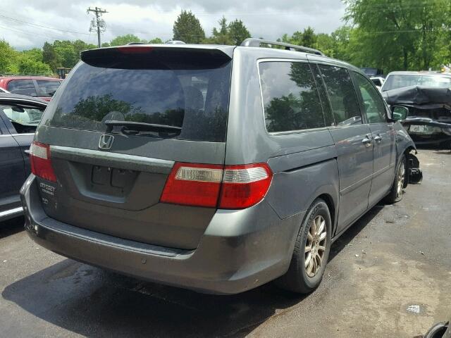 5FNRL38887B003363 - 2007 HONDA ODYSSEY TO GRAY photo 4