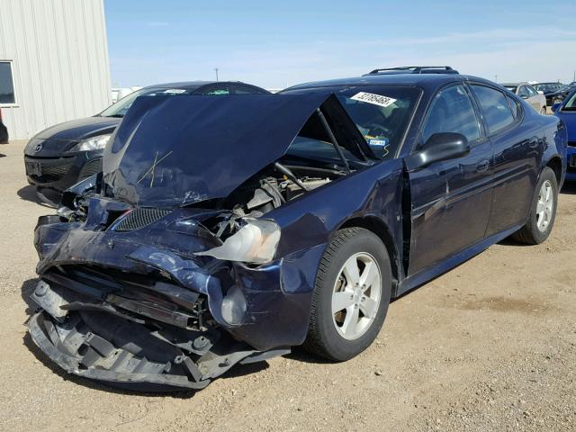 2G2WP552881184783 - 2008 PONTIAC GRAND PRIX BLUE photo 2