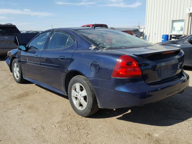 2G2WP552881184783 - 2008 PONTIAC GRAND PRIX BLUE photo 3